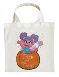 Abby Cadabby Trick or Treat Bag, Personalized Abby Cadabby Halloween Bag
