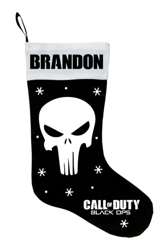Call of Duty Christmas Stocking, Call of Duty Stocking, Call of Duty Gift Idea, Call of Duty Christmas Gift