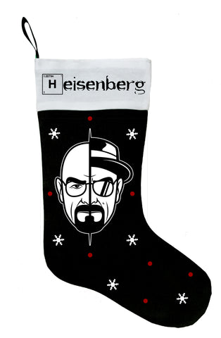 Heisenberg Christmas Stocking, Breaking Bad Christmas Stocking, Breaking Bad Stocking, Heisenberg Stocking