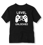 Gamer Birthday Boy Birthday Shirt, Level Unlocked Birthday Shirt