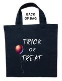 Girls Killer Clown Trick or Treat Bag, Girls Carnevil Halloween Bag, Girls Carnevil Halloween Accessory