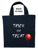 Killer Clown Trick or Treat Bag, Scary Clown Trick or Treat Bag, Adult Male Scary Clown Halloween Bag, Killer Clown Halloween Bag