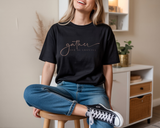 Thanksgiving T-Shirt for Women, Gather and Be Grateful T-Shirt