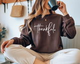 Thanksgiving Sweater for Women, Thankful Sweatshirt, Crewneck