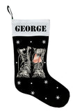 Military Christmas Stocking, Veteran Stocking, Soldier Christmas Stocking, Custom Soldier Stocking, Personalized Soldier Stocking