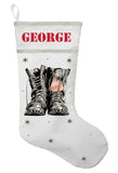 Military Christmas Stocking, Veteran Stocking, Soldier Christmas Stocking, Custom Soldier Stocking, Personalized Soldier Stocking