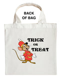 Dumbo Trick or Treat Bag, Personalized Dumbo Halloween Bag, Dumbo Loot Bag