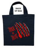Freddy Krueger Trick or Treat Bag, Personalized Freddy Krueger Halloween Bag, Freddy Krueger Loot Bag