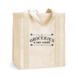 Reusable Grocery Shopping Bag, Dry Goods Shopping Bag, Reusable Food Shopping Bag, Reusable Shopping Bag, Reusable Grocery Bag