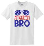 4th of July Shirt for Boys, American Bro Shirt, 4th of July Shirt for Kids