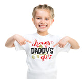 Always a Daddy's Girl Shirt, Fathers Day Shirt for Girls, Fathers Day Romper
