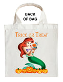 Ariel Trick or Treat Bag - Personalized Ariel The Little Mermaid Halloween Bag