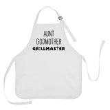 Aunt, Godmother, Grillmaster Apron, Godmother Gift, Godmother Apron, Women's Grillmaster Apron