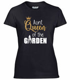 Aunt Queen of the Garden Shirt, Gardening Shirt for Aunt, Queen of the Garden Gift for Aunt, Gardening Gift for Aunt