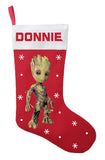 Baby Groot Christmas Stocking, Personalized Baby Groot Stocking, Baby Groot Stocking