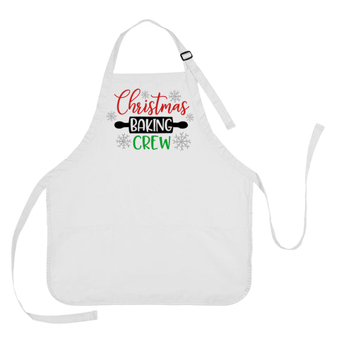 Christmas Baking Crew Apron, Christmas Cooking Apron, Christmas Baking Apron, Christmas Apron, Christmas Apron Gift