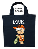 Bam Bam Trick or Treat Bag, Personalized Bam Bam Halloween Bag, Bam Bam Loot Bag