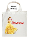 Belle Trick or Treat Bag - Personalized Beauty and the Beast Halloween Bag