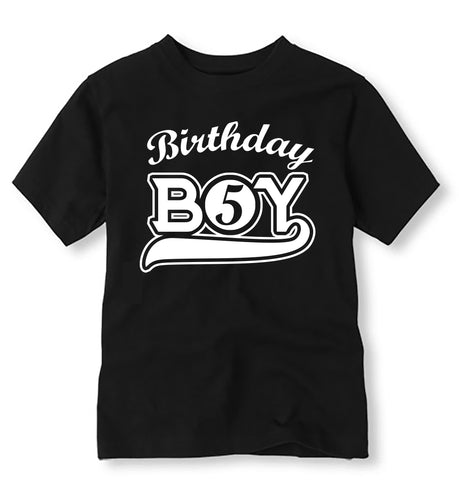 Sports Birthday Shirt, Personalized Baseball Birthday Shirt with Age