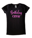 Birthday Crew Shirts for Girls, Birthday Party Group Shirts, Girls Matching Birthday Shirts, Birthday Crew Shirts, Birthday Girl Shirt