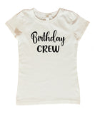 Birthday Crew Shirts for Girls, Birthday Party Group Shirts, Girls Matching Birthday Shirts, Birthday Crew Shirts, Birthday Girl Shirt