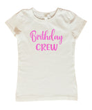 Birthday Crew Shirts for Girls, Birthday Party Group Shirts, Girls Matching Birthday Shirts, Birthday Crew Shirts, Birthday Girl Shirt