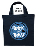 Blue Dragon Trick or Treat Bag, Blue Dragon Halloween Bag, Blue Dragon Loot Bag, Blue Dragon Candy Bag, Custom Blue Dragon Halloween Bag