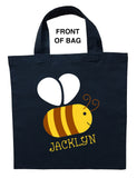 Bumble Bee Trick or Treat Bag - Personalized Bumble Bee Halloween Bag