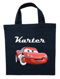 Lightning McQueen Trick or Treat Bag, Personalized Cars Halloween Bag