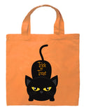 Cat Trick or Treat Bag - Personalized Cat Girl Halloween Bag