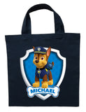 Paw Patrol Chase Trick or Treat Bag - Personalized Paw Patrol Chase Halloween Bag