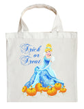 Cinderella Trick or Treat Bag - Personalized Cinderella Halloween Bag
