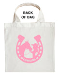 Cowgirl Trick or Treat Bag, Cowgirl Halloween Bag, Custom Cowgirl Bag, Custom Cowgirl Loot Bag