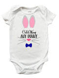Cuter Than Any Bunny Easter Shirt, Easter Bunny Shirt for Girls and Boys, Easter Bunny Onesie