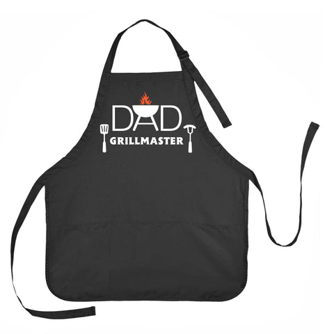 Dad Grillmaster Apron, Papa Grillmaster Apron, Grillmaster Apron, Apron for Dad, Fathers Day Apron
