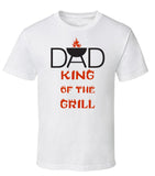 Fathers Day Grilling Shirt, Dad King of the Grill Shirt, Pa Pa King of the Grill Shirt
