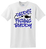 Daddy's Fishing Buddy Shirt, Fathers Day Shirt for Boys, Fishing Fathers Day Shirt