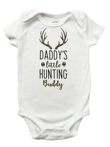 Daddy's Little Hunter Shirt for Boys, Daddy's Hunting Shirt for Boys, Daddy's Little Hunting Buddy Shirt