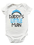 Daddy's Little Man Shirt, Daddy's Little Man Onesie, Fathers Day Shirt for Boys