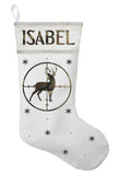 Hunting Christmas Stocking, Custom Hunting Stocking, Personalized Hunting Stocking, Hunter Christmas Stocking, Deer Hunter Stocking