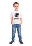 T-Rex Dinosaur Birthday Shirt, Personalized with Name and Age