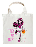 Draculara Trick or Treat Bag - Personalized Draculara Halloween Bag