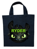 Toothless Trick or Treat Bag - Personalized How to Train Your Dragon Halloween Bag