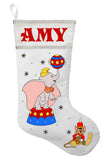 Dumbo Christmas Stocking - Personalized and Hand Made Dumbo Christmas Stocking