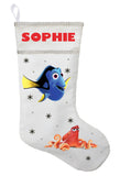 Finding Dory Christmas Stocking - Personalized and Hand Made Finding Dory Christmas Stocking