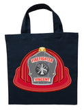 Fire Fighter Trick or Treat Bag - Personalized Fireman Halloween Bag