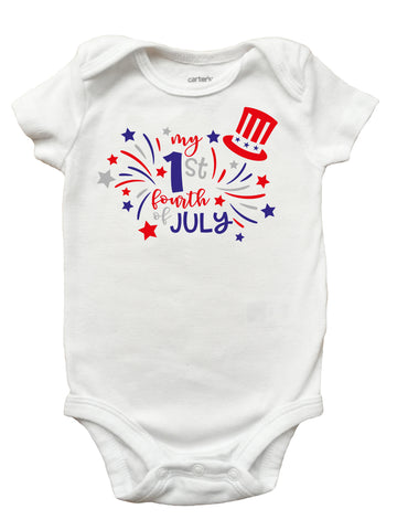 My First 4th of July Shirt, 4th of July Shirt for Boys