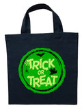 Frankenstein Trick or Treat Bag - Personalized Frankenstein Halloween Loot Bag