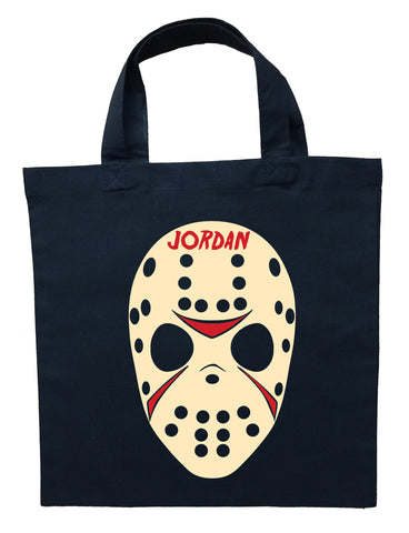 Friday the 13th Trick or Treat Bag - Personalized Jason Halloween Bag