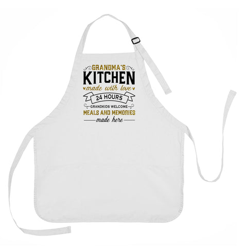 The Loveliest Masterpiece Apron (White)Stay-At-Home Mom Apron (White)